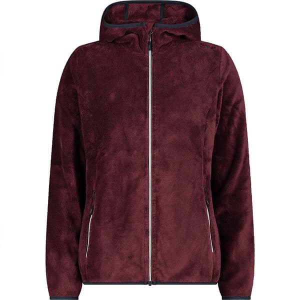 Cmp Fleece Med Hætte Jacket 38p1546 Rosa 2XS Kvinde