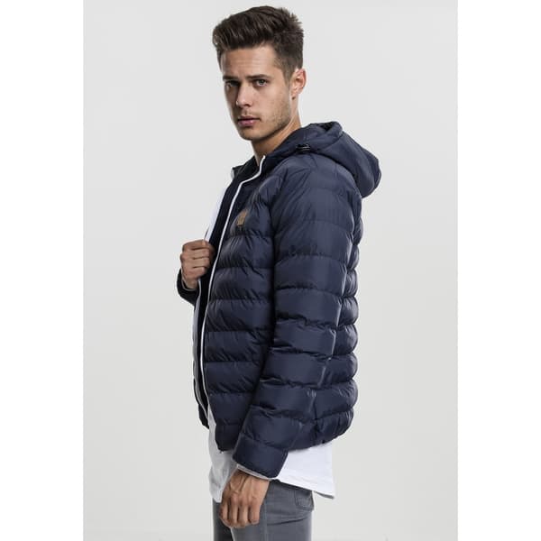 Urban Classics Grundlæggende Boble Parka Blå S Mand