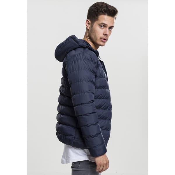 Urban Classics Grundlæggende Boble Parka Blå S Mand
