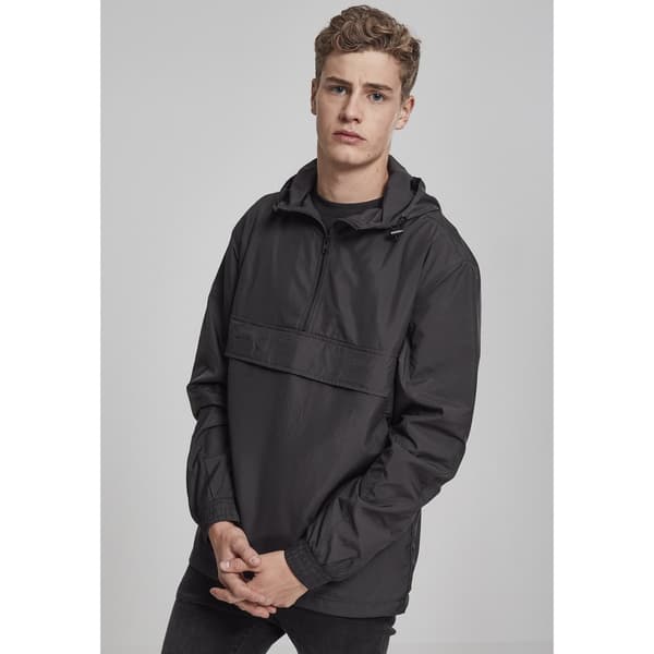 Urban Classics Anorakki Basic Pull Over Musta L Mies