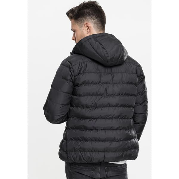 Urban Classics Grundlæggende Boble Parka Sort M Mand