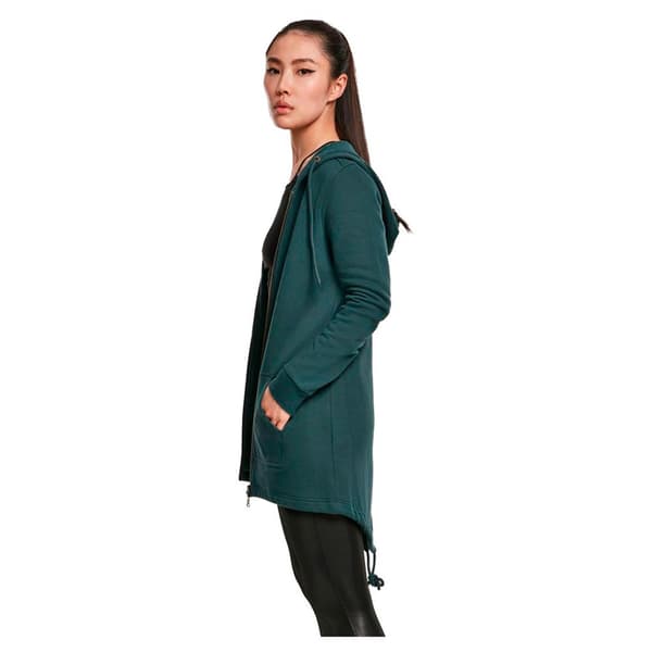 Urban Classics Sweatshirt Parka Grøn S Kvinde