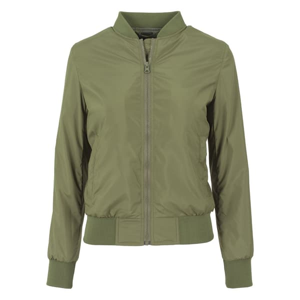 Urban Classics Bomber Light Parka Grøn XS Kvinde