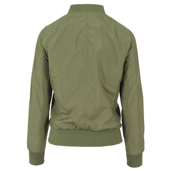 Urban Classics Bomber Light Parka Grøn XS Kvinde