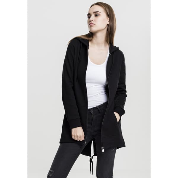 Urban Classics Sweatshirt Parka Sort XS Kvinde