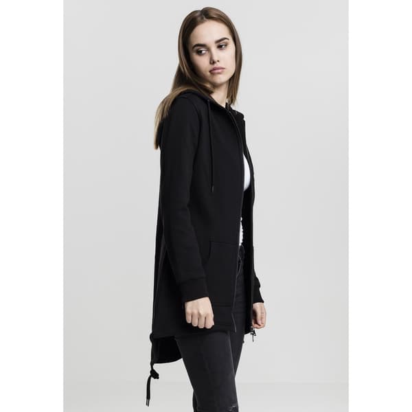 Urban Classics Sweatshirt Parka Sort L Kvinde