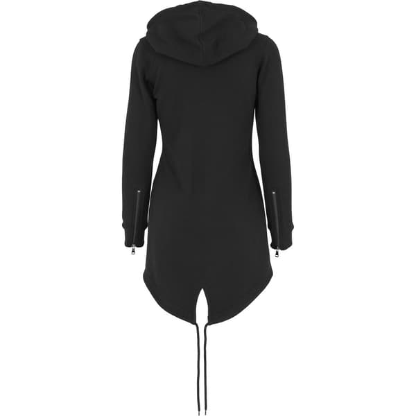 Urban Classics Sweatshirt Parka Sort M Kvinde
