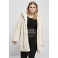 Miniatyrbillede 1 af 8: Urban Classics Hættejakke Teddy Coat Hvid L Kvinde