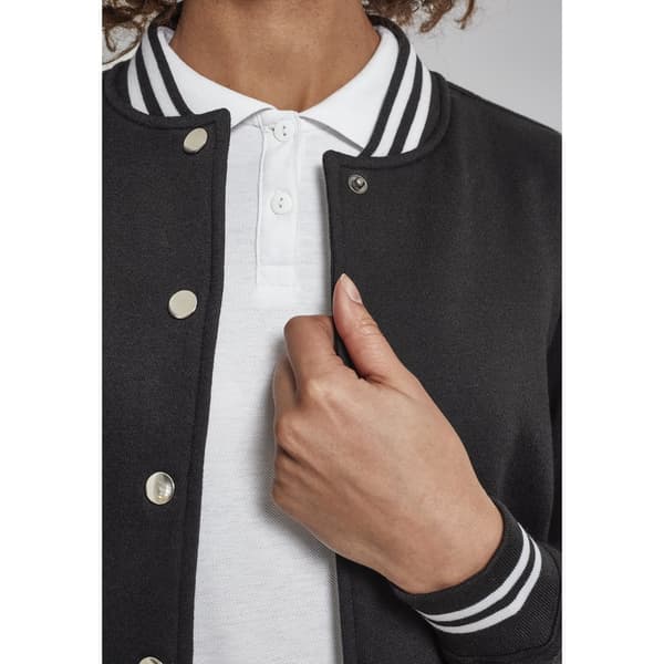 Urban Classics Jakke Sweatshirt College Sort L Kvinde