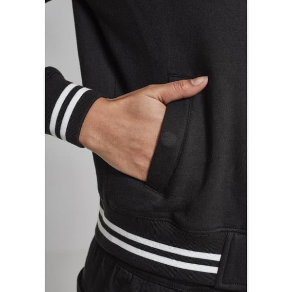 Urban Classics Jakke Sweatshirt College Sort L Kvinde