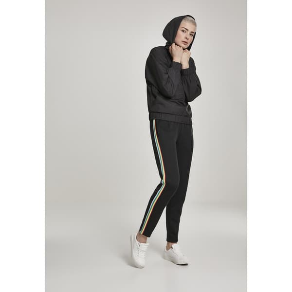 Urban Classics Parka Panel Sort M Kvinde