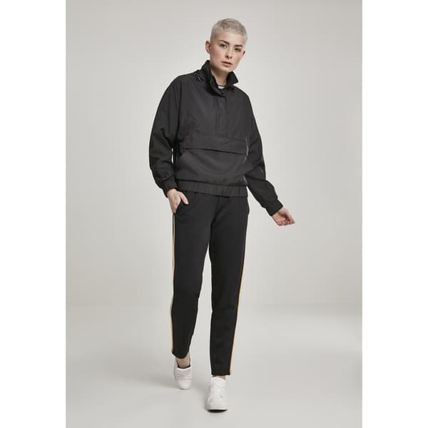 Urban Classics Parka Panel Sort M Kvinde
