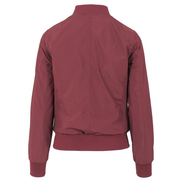 Urban Classics Let Parka Bomber Rød S Kvinde