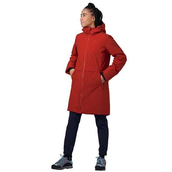 Odlo Parka Halden S-thermic Rød XL Kvinde
