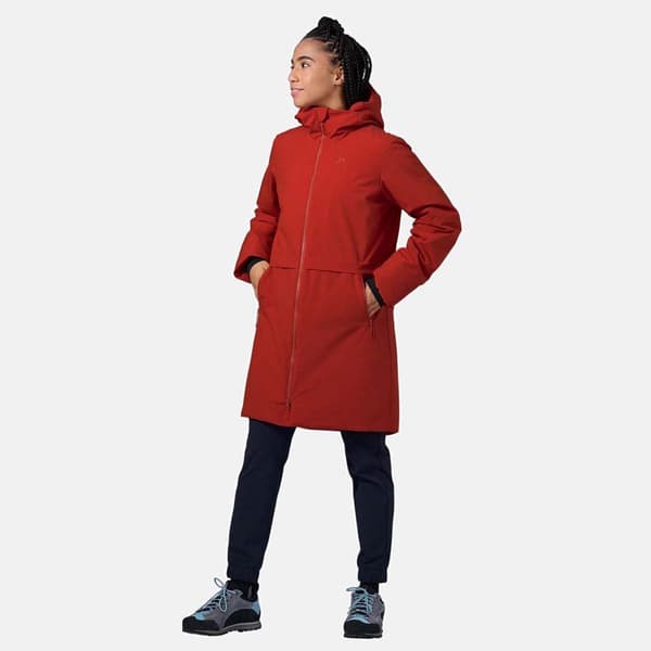 Odlo Parka Halden S-thermic Rød XL Kvinde