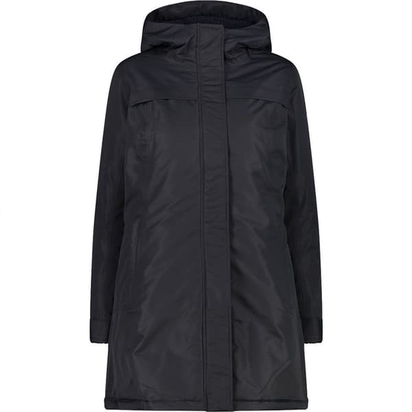 Cmp Parka 33k2196 Sort 2XS Kvinde