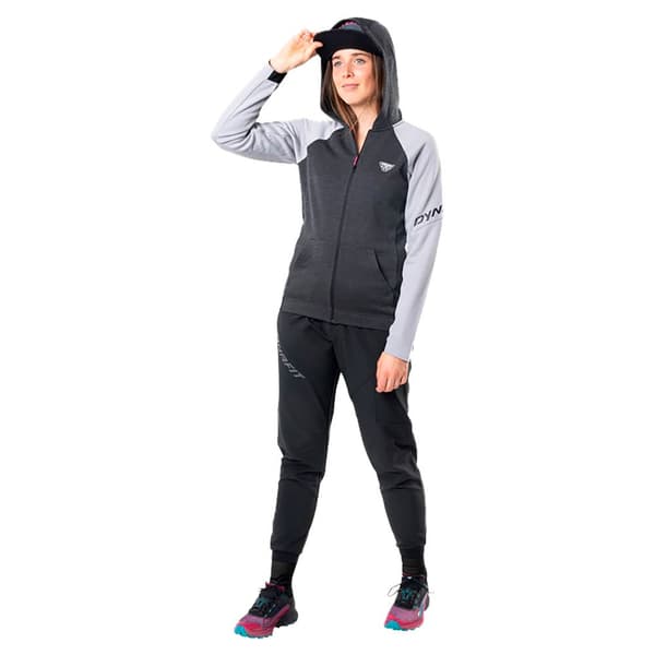 Dynafit Full Dragkedja Fleece 24/7 Polartec® Svart XS Kvinna