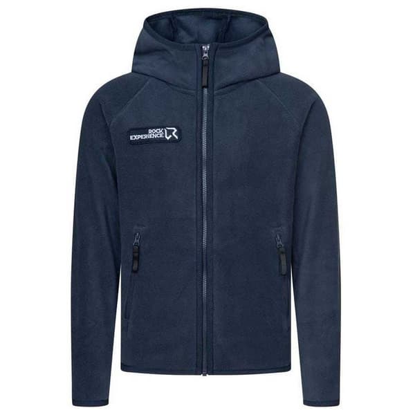 Rock Experience Junior Fleece Med Fuld Lynlås Seward Blå 8 Years