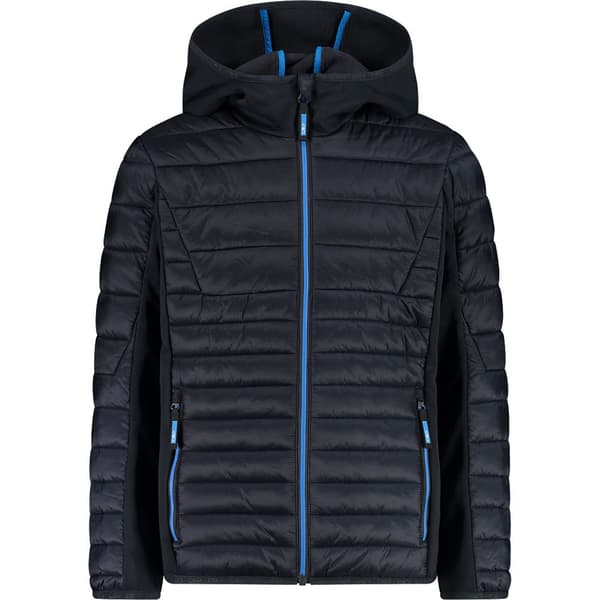 Cmp Jakke Hybrid Fix Hood 32z4474 Grå 6 Years Dreng