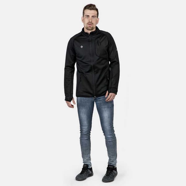 Izas Fleece Ebro Musta XL Mies