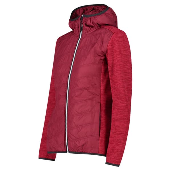 Cmp Jakke Hybrid 33h1876 Rød XL Kvinde