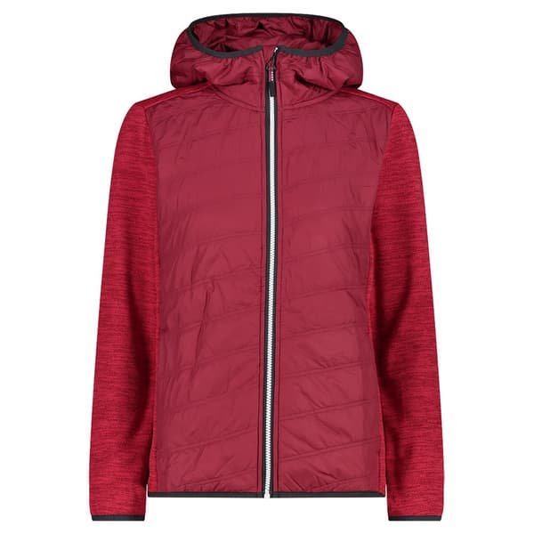 Cmp Jakke Hybrid 33h1876 Rød XL Kvinde