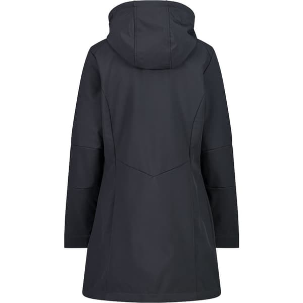Cmp Frakke Longline Softshell 3a08326 Grå XS Kvinde