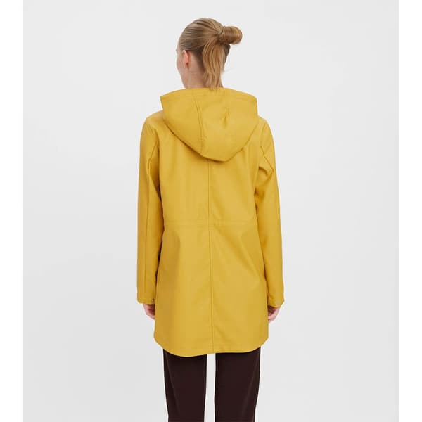 Vero Moda Frakke Malou Coated Gul XS Kvinde