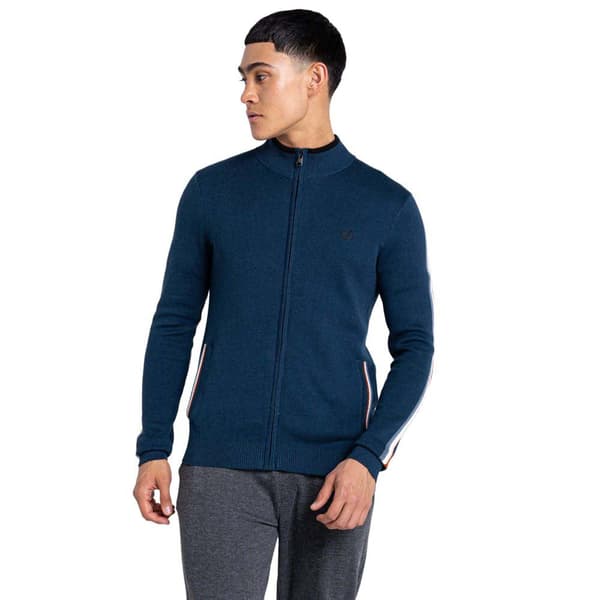 Dare2b Besætning Hals Sweater Dutiful Ii Full Zip Blå S Mand