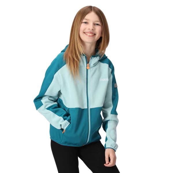 Regatta Fleece Med Fuld Lynlås Dissolver Vii Blå 3-4 Years