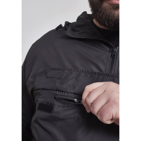 Urban Classics Parka Basic Pull Over Gt Sort 5XL Mand