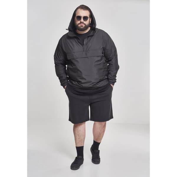 Urban Classics Parka Basic Pull Over Gt Sort 5XL Mand