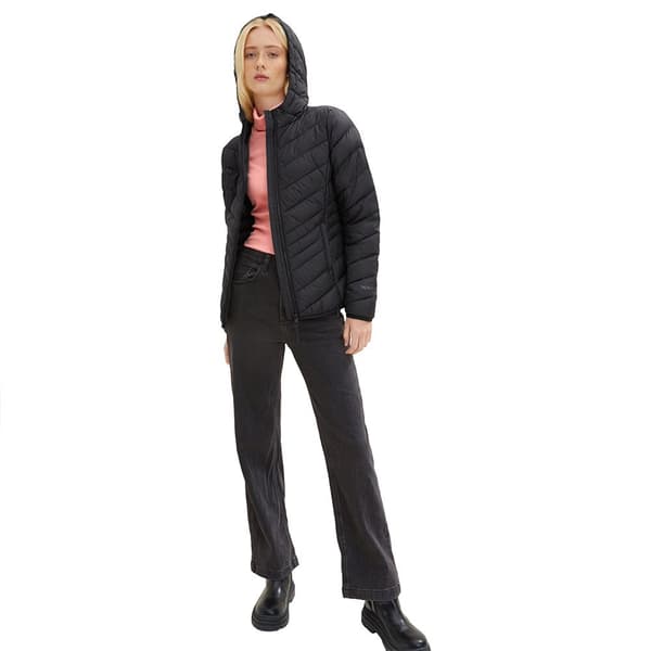Tom Tailor Jakke Light Weight Puffer 1035807 Sort XS Kvinde