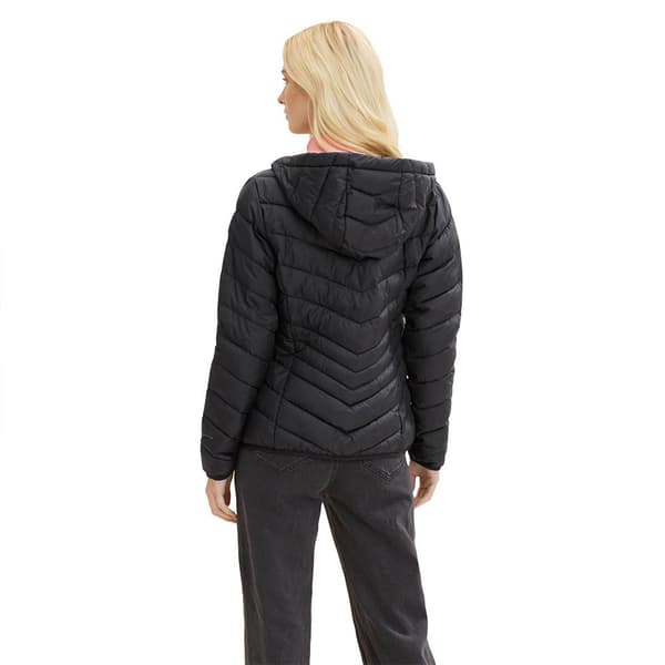 Tom Tailor Jakke Light Weight Puffer 1035807 Sort XS Kvinde