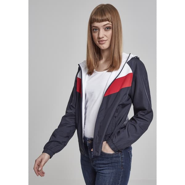 Urban Classics 3-tone Parka Blå S Kvinde