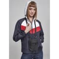 Miniatyrbillede 8 af 8: Urban Classics 3-tone Parka Blå S Kvinde