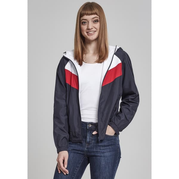 Urban Classics 3-tone Parka Blå S Kvinde