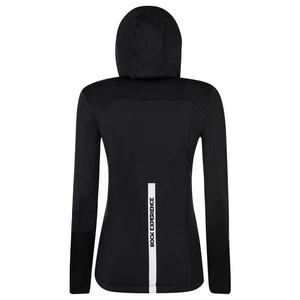 Rock Experience Full Dragkedja Fleece Jerky 2.0 Svart XS Kvinna