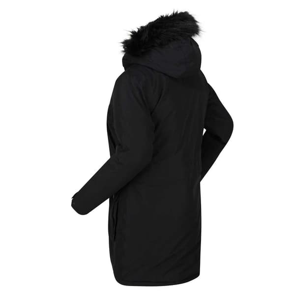 Regatta Jakke Voltera Parka Sort 10 Kvinde