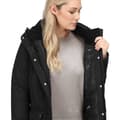 Miniatyrbillede 8 af 8: Regatta Jakke Voltera Parka Sort 10 Kvinde