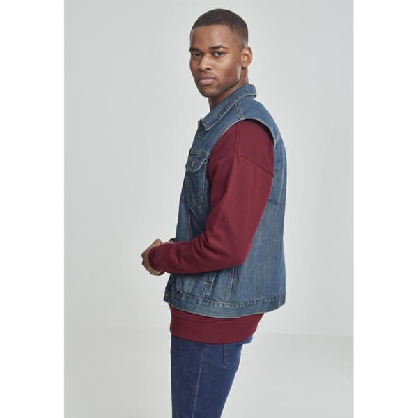 Urban Classics Denimjakke Blå L Mand