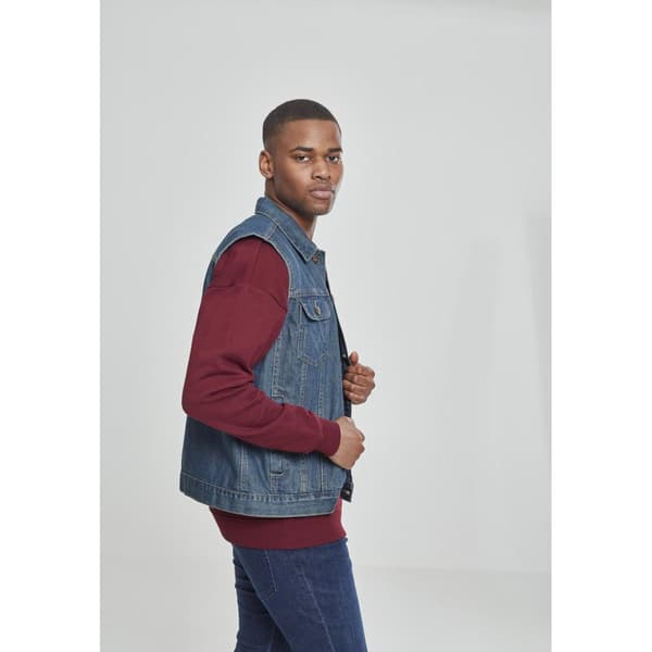 Urban Classics Denimjakke Blå L Mand