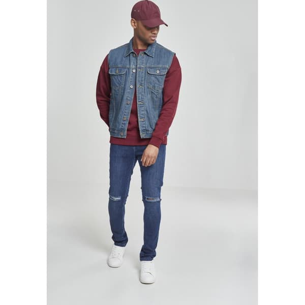 Urban Classics Denimjakke Blå L Mand