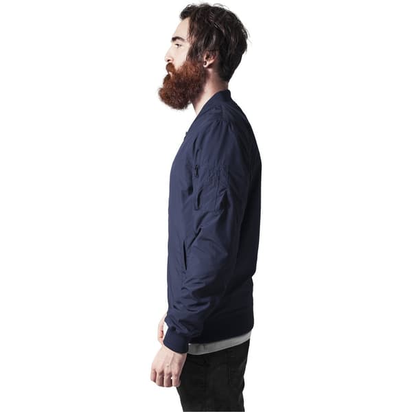 Urban Classics Parka Light Blå S Mand