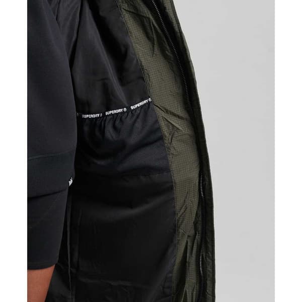 Superdry Jacka Code Sl Touchline Padded Grönt S Kvinna