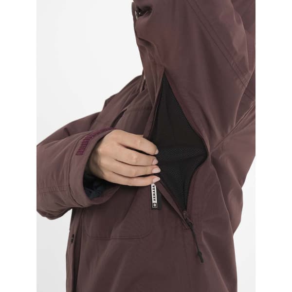 Armada Jakke Rhye 2l Brun XS Kvinde