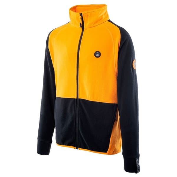 Elbrus Full Dragkedja Fleece Carlow Gul,Svart 14 Years