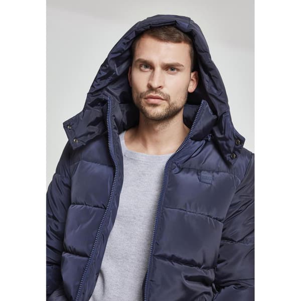 Urban Classics Parka Med Hætte Blå S Mand