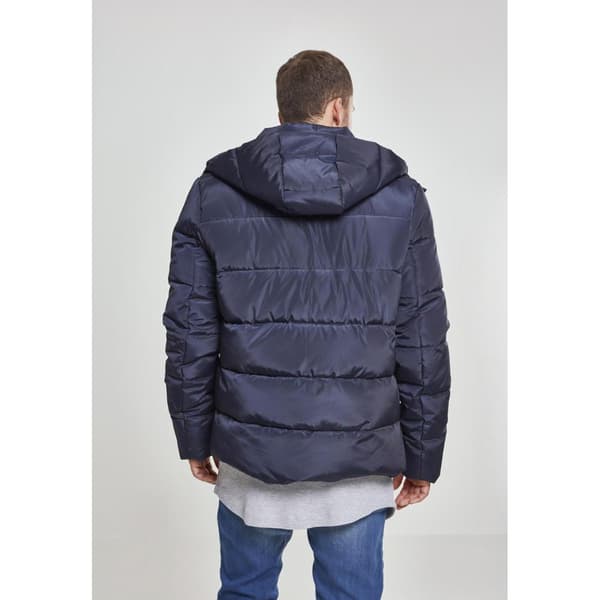 Urban Classics Parka Med Hætte Blå S Mand