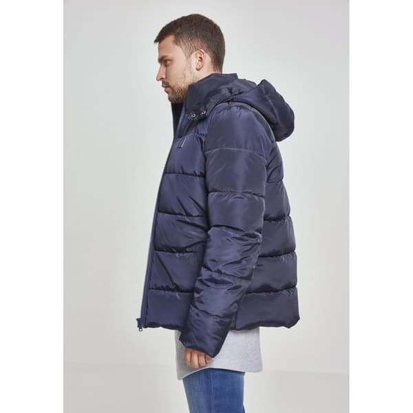 Urban Classics Parka Med Hætte Blå S Mand
